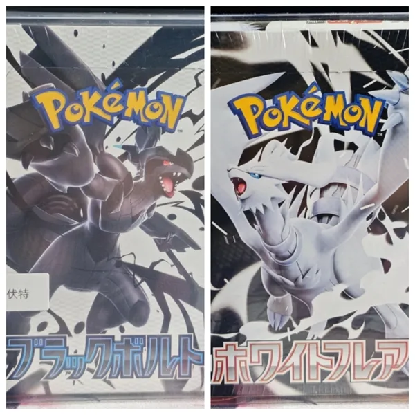 日版 SV11B+SV11W 漆黑伏特加純白閃焰 包膜未拆