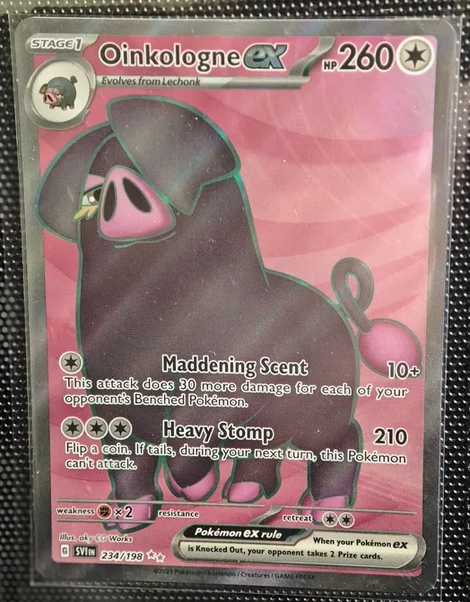 美版 Oinkologne ex 234/198 sv1en