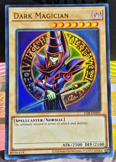 美版 黑魔導 金亮 LOB-EN005 (25th Anniversary Edition) Unlimited