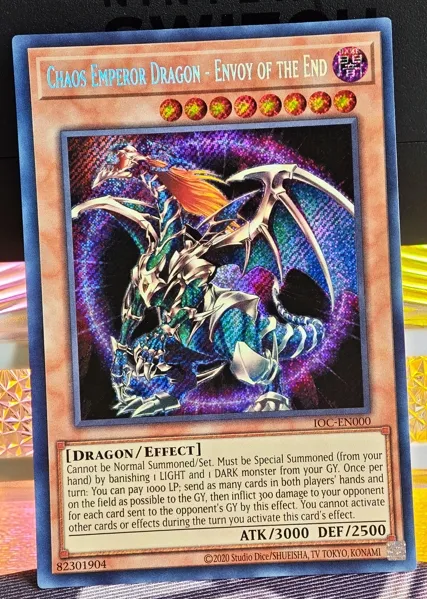 美版 混沌帝龍 IOC-EN000 (25th Anniversary Edition) NM 金鑽