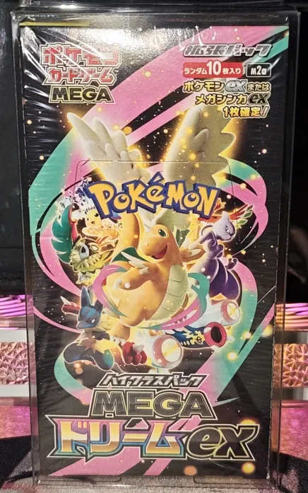 日版 超級進化夢想ex 包膜未拆 M2a