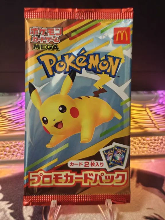 日版 2025 寶可夢與麥當勞聯名卡包 全新未拆