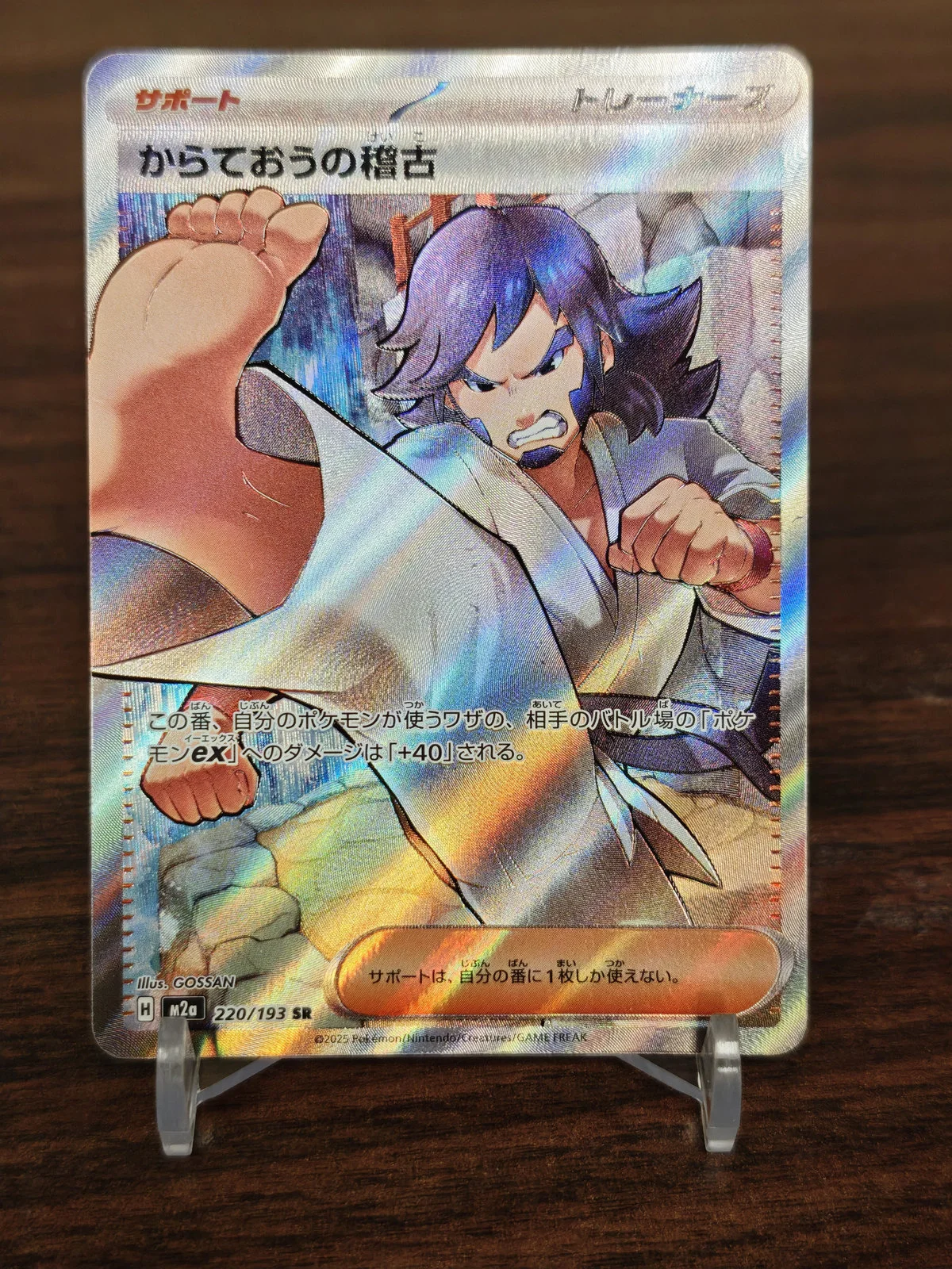 【PTCG 寶可夢卡牌】日版 空手道王的演練 M2a 220/193 SR