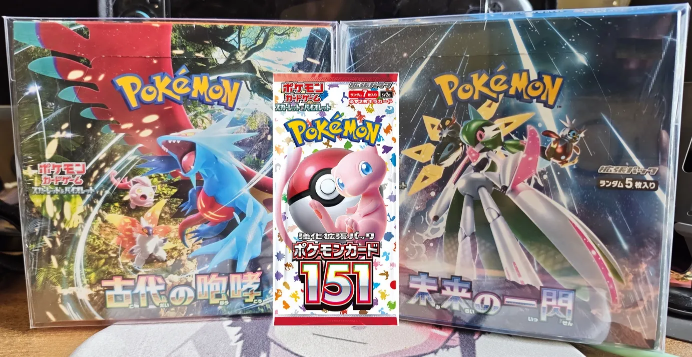 日版 sv4K 古代咆哮 & sv4M 未來一閃+151單包二包