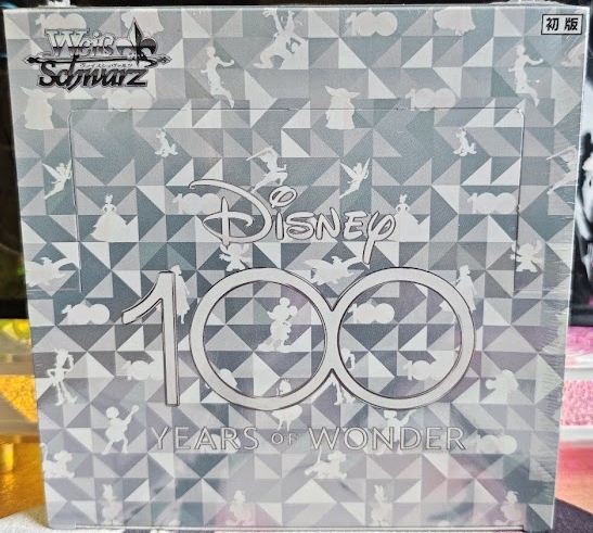 迪士尼100週年 Weiss Schwarz Disney100 包膜未拆